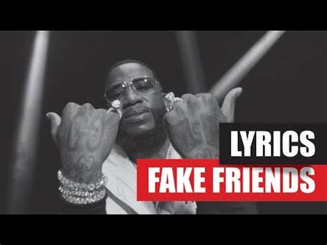 gucci mane fake friends lyrics|gucci mane friends lyrics.